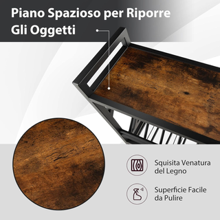 Portabottiglie da Parete, Scaffale Espositivo per