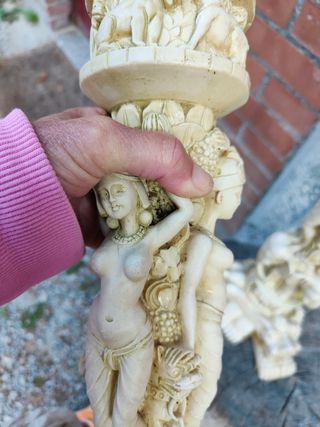 Colonna vintage stile orientale