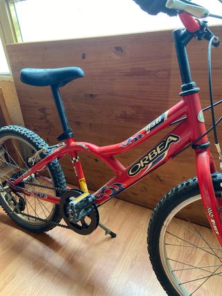 Bicicleta Orbea Roja Infantil 