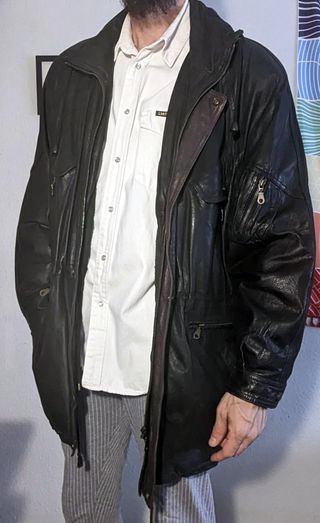 Chaqueta de cuero Capra 