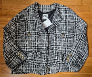 Chaqueta Zara Oversize S nueva.