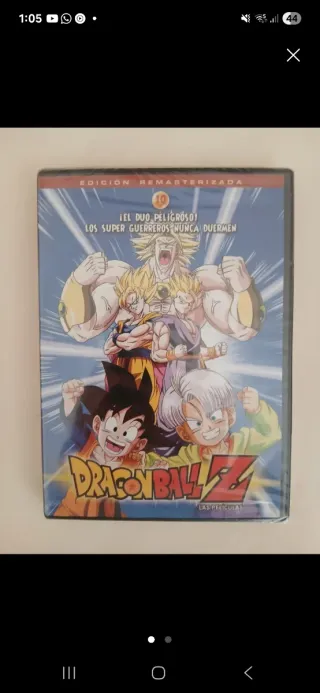 Pack 3 películas de Dragon Ball Z (3 volúmenes)