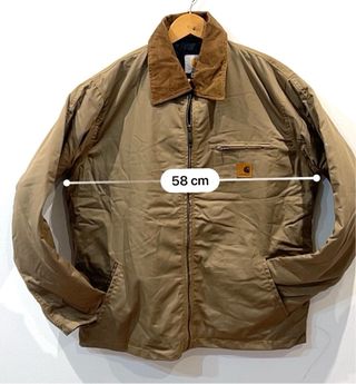 Cazadora Carhartt Beige/Marrón 