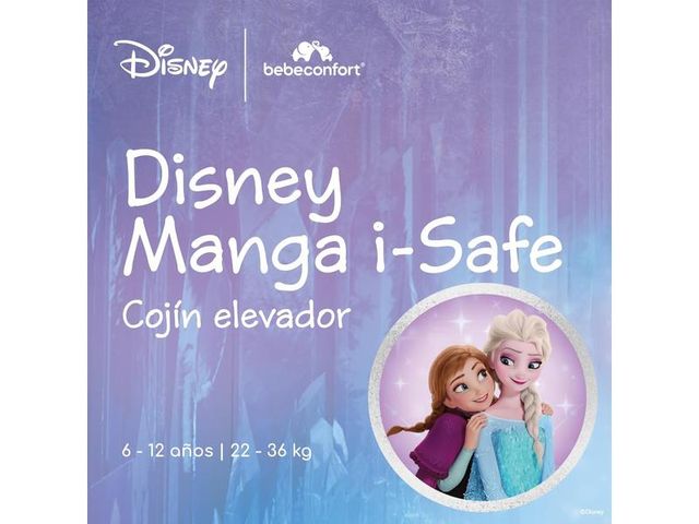 Silla elevador Bebeconfort Frozen Manga i-Safe