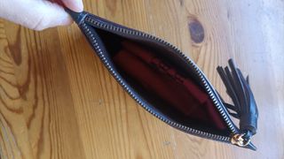 Bolso Cartera Carolina Herrera marron chocolate