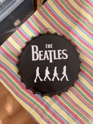 Chapa The Beatles para colgar