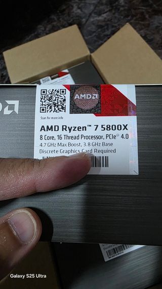 AMD Ryzen 7 5800X Procesador Precintado