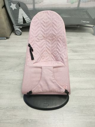 Mecedora para bebé rosa