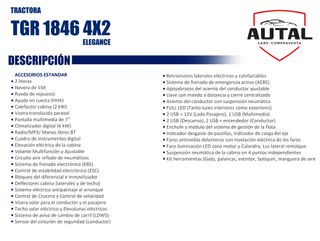 TRACTORA BMC TGR 1846 ELEGANCE 2022 - IMPECABLE