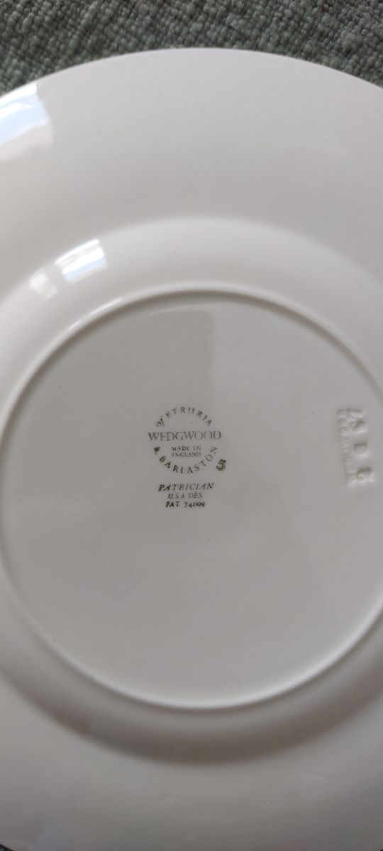 Wedgwood Patrician 8 piatti avorio