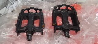 Pedales de Bicicleta Plástico Negro