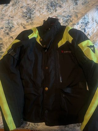 Traje Cordura Dainese Negro/Amarillo