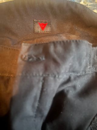 Traje Cordura Dainese Negro/Amarillo