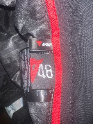 Traje Cordura Dainese Negro/Amarillo