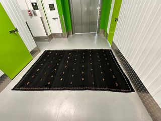 Tappeto berbero nero alta qualità