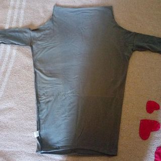 Maglietta donna verde oliva taglia unica