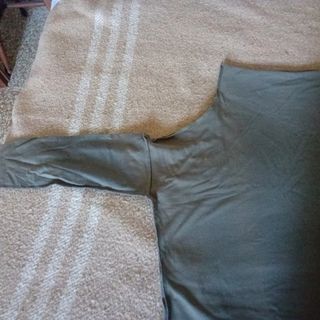 Maglietta donna verde oliva taglia unica