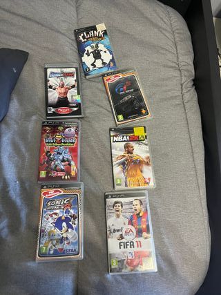 Cajas psp ps1 etc