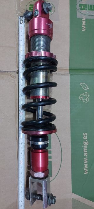 Amortiguador Pit Bike 125cc Trasero Rojo