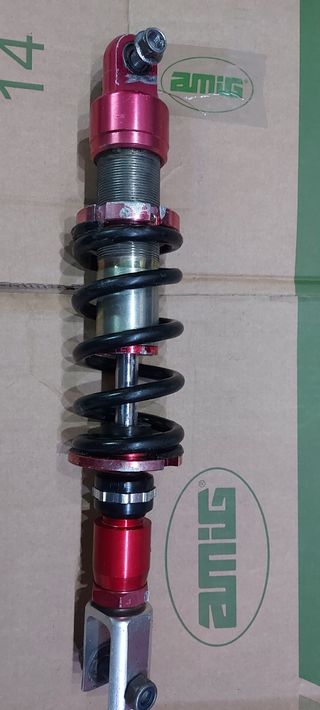 Amortiguador Pit Bike 125cc Trasero Rojo