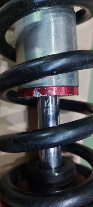 Amortiguador Pit Bike 125cc Trasero Rojo