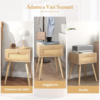 Comodino da Camera da Letto, Comodino in Stile Boè