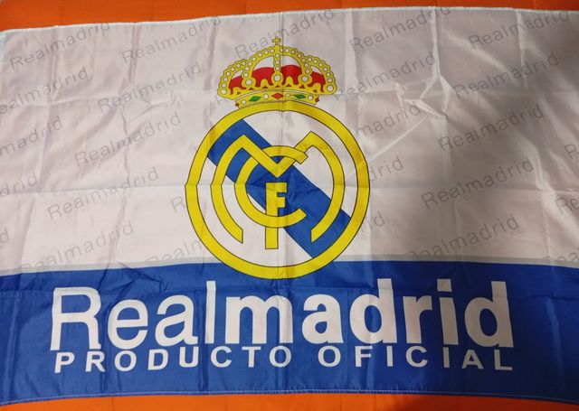 Bandera y bufanda Real Madrid