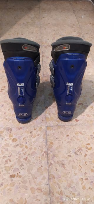 Botas de esquí Salomon azules