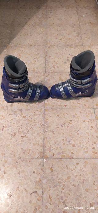 Botas de esquí Salomon azules