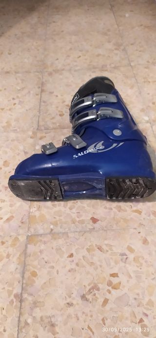 Botas de esquí Salomon azules
