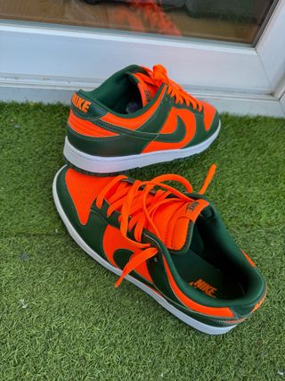Nike Dunk Low Verde Naranja