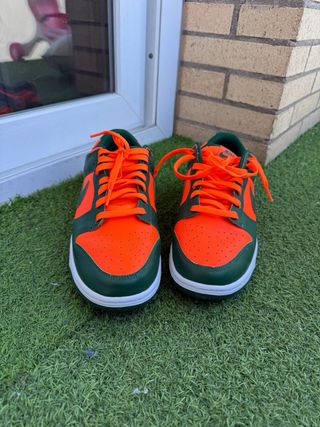 Nike Dunk Low Verde Naranja