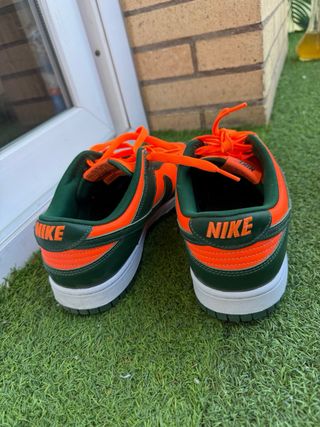Nike Dunk Low Verde Naranja
