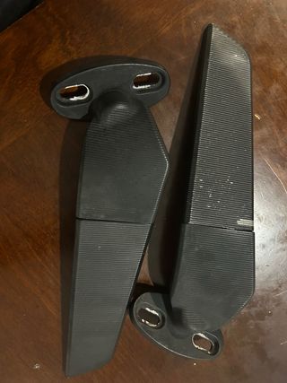 Espejos Retrovisores Moto Negros