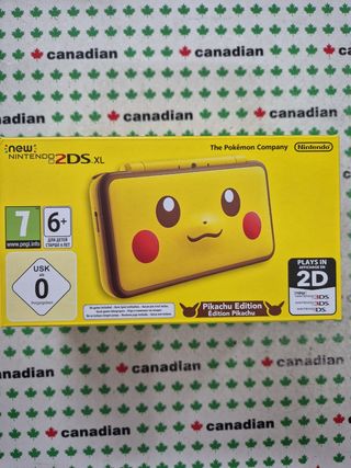 New 2ds XL Pikachu NUEVA