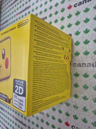New 2ds XL Pikachu NUEVA