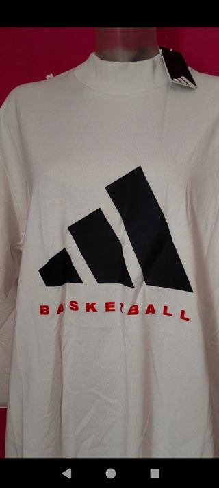 Camiseta adidas basquetbol nueva