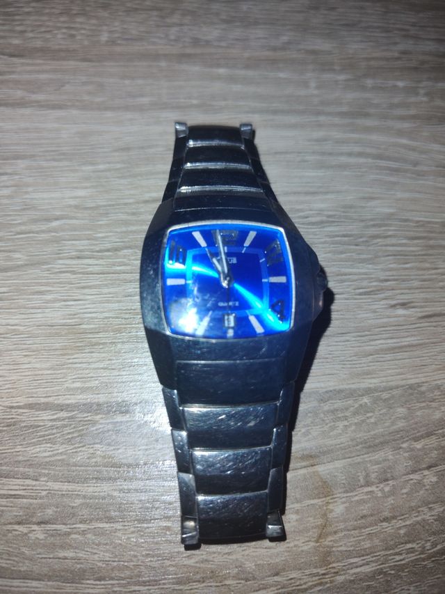 Reloj Lotus Mujer Esfera Azul Plata