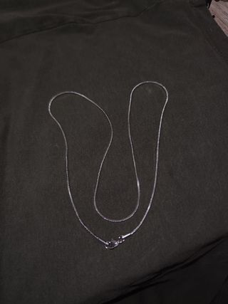 Collana Acciaio Inox 60cm Nuova