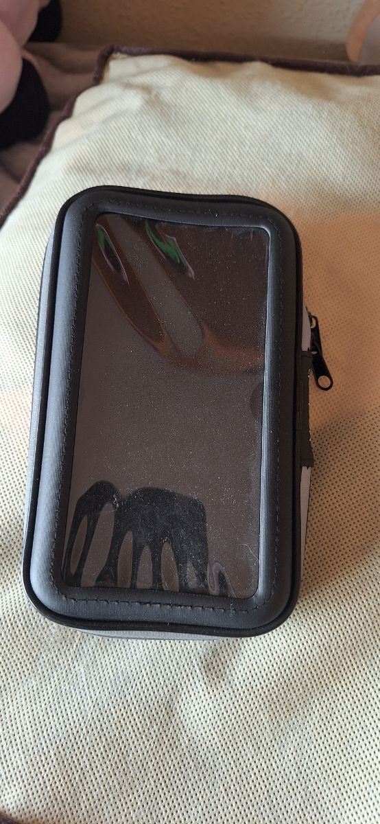 Funda móvil moto impermeable