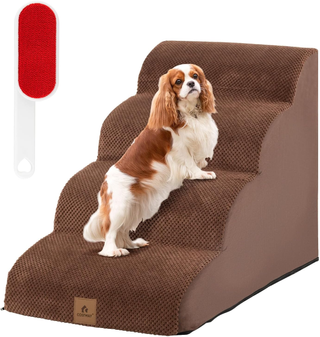 Rampa per Cani in Schiuma a 4 Livelli, Scale Antis