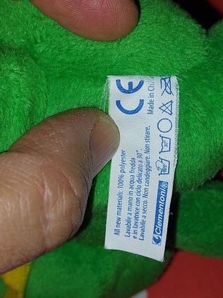Peluche draghetto verde Clementoni