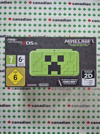 2DS XL Minecraft NUEVO