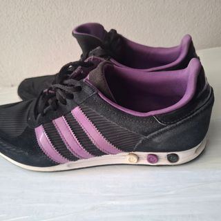Adidas LA Trainers Negras y Moradas