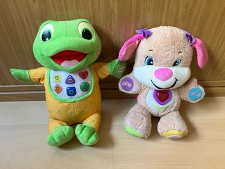 Peluches musicales (Lavados y funcionando)