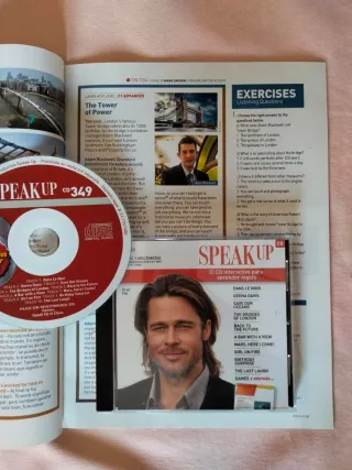 4 Revistas Speak UP + CD Audio