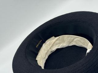 Sombrero Hermes Negro Marrón