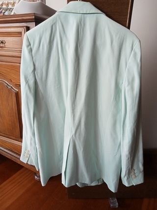 Americana Mango Azul Talla M