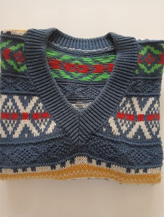 Pullover vintage fantasia taglia L