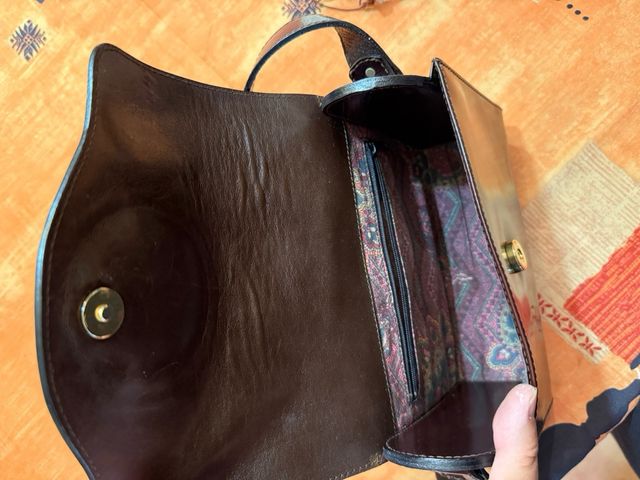 Bolso de piel tipo Cartier